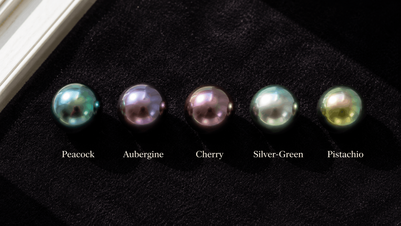02. Cores e Overtones de uma Pulseira de Pérolas Tahitianas