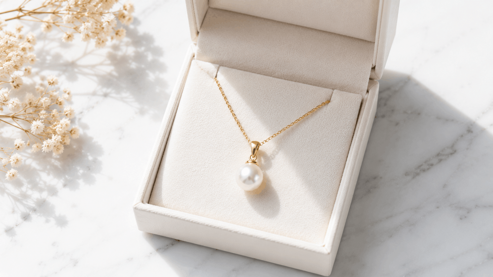 05. Pendente com pérola de água doce como oferta