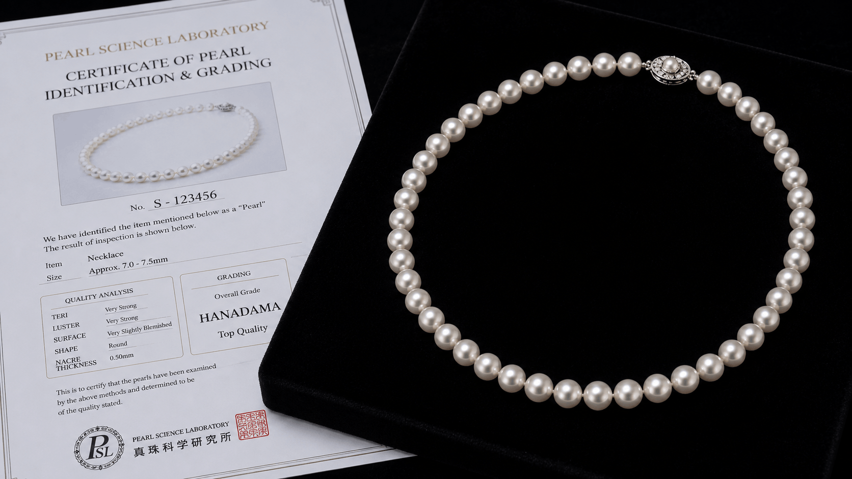 06. Hanadama — O Melhor Colar de Pérolas Akoya Disponível