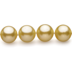 9-11.7mm Mar do Sul Colar em Ouro