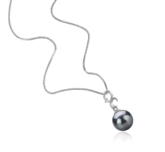 8-9mm Akoya japonesa Pingente em Kacey Preto