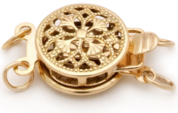 Fecho em Bristol - Ouro Amarelo 14K