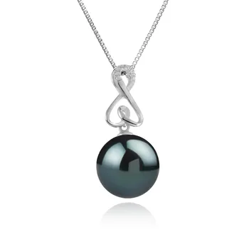 12-13mm taitiano Pingente em Patsy' becomes 'Campanha Preto