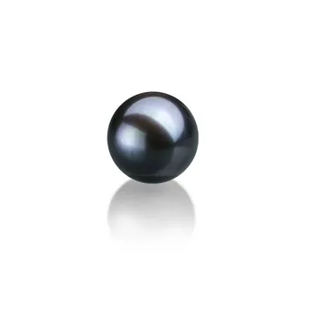 7-8mm Água doce Pérola Solta em Tingido de preto