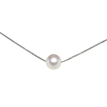 10.5-11mm Água doce Pingente em Branco