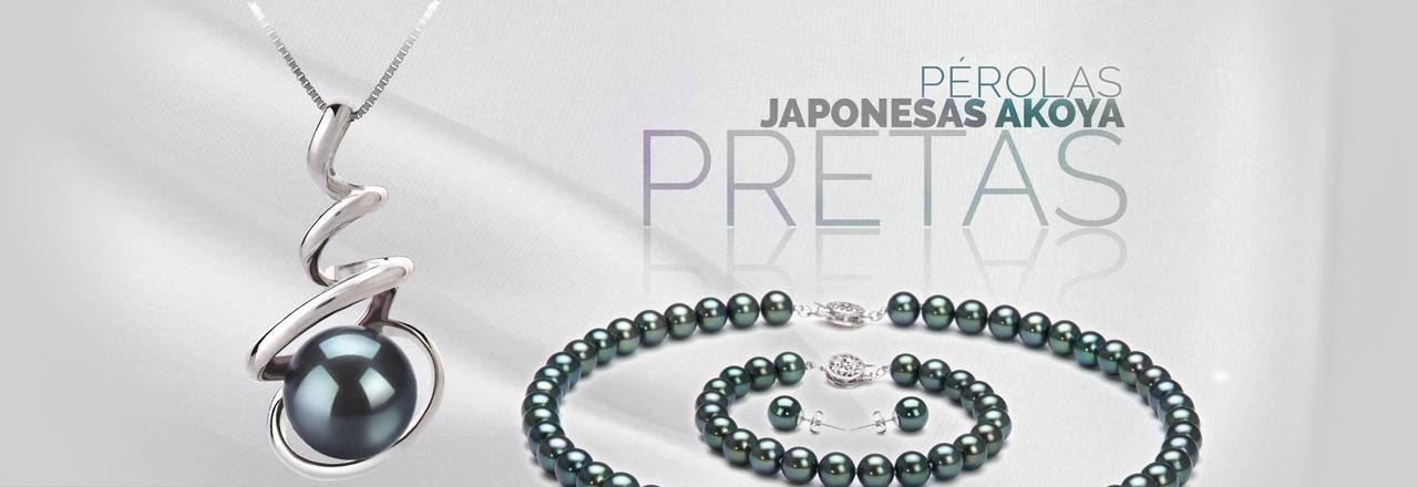PearlsOnly Pérolas Akoya Negras Japonesas